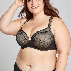 Lane Bryant balconette bra 42F